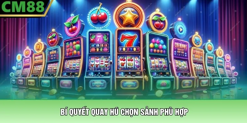 Bí quyết quay hũ chọn sảnh phù hợp