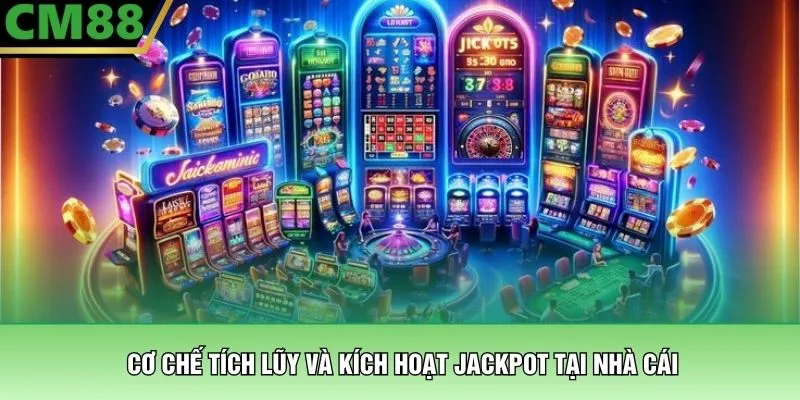 Cơ chế tích lũy và kích hoạt Jackpot tại nhà cái