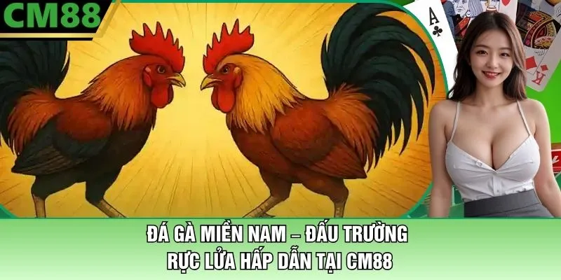 Đá Gà Miền Nam Tại CM88 – Đấu Trường Rực Lửa Hấp Dẫn