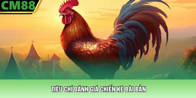 Tiêu chí đánh giá chiến kê bài bản